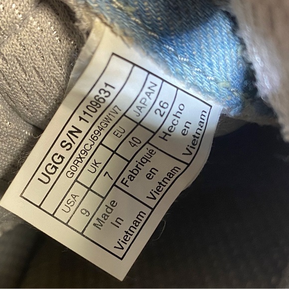 🩵UGG Distressed Denim Sequins Shoes - Picture 7 of 10